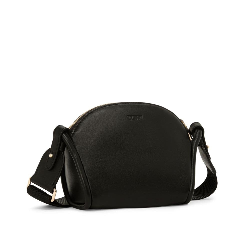 Tumi Voyageur Marin Mini Crossbody Bag Black Gold