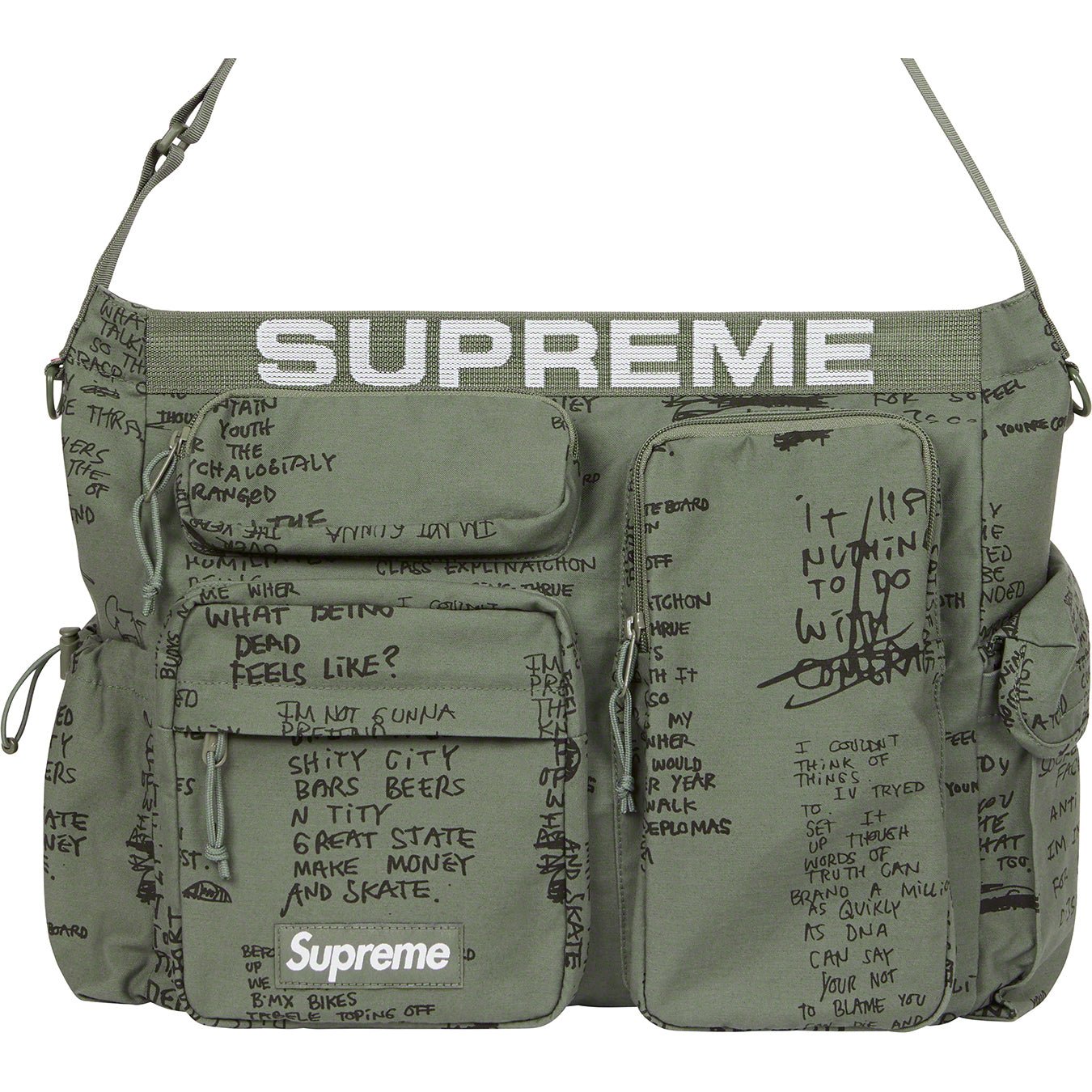 Supreme Field Messenger Bag Olive Gonz