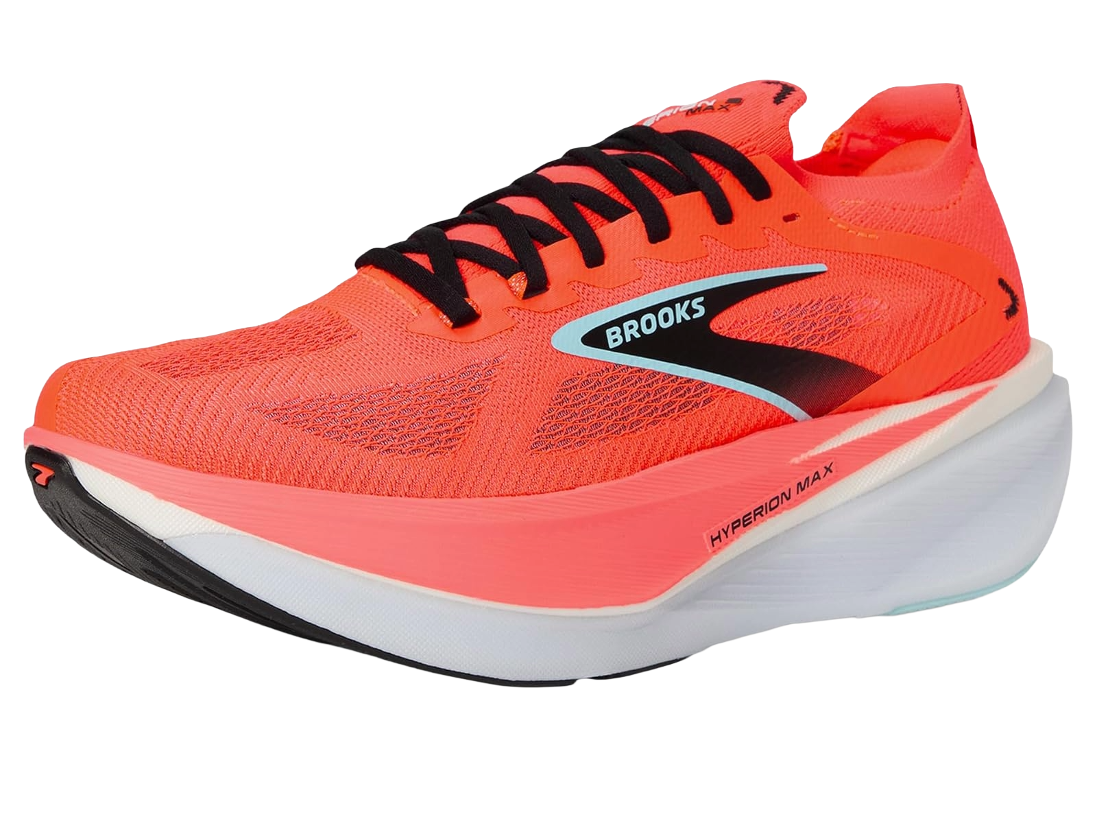 Brooks Hyperion Max 3 Fiery Coral Black Atomizer