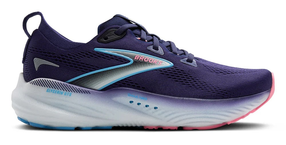 Brooks Glycerin GTS 22 Blue Ribbon Peacot Dianthus (W)