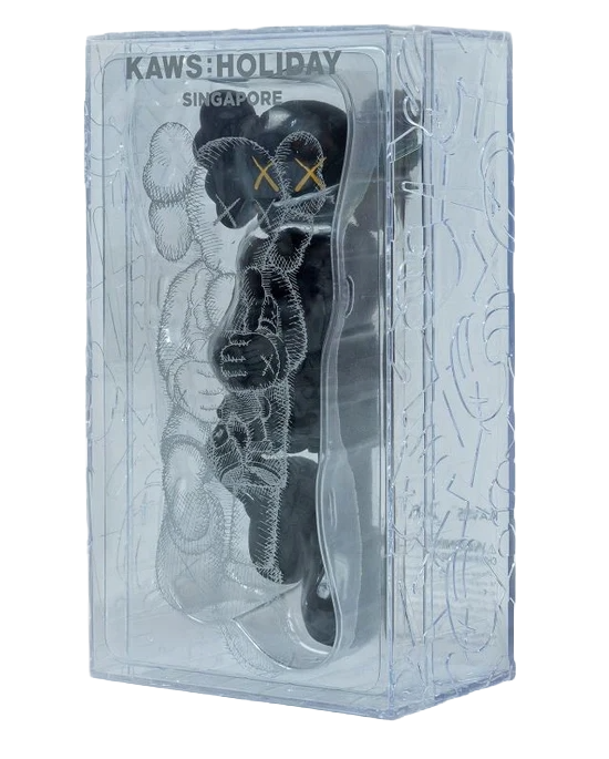 KAWS Holiday Singapore Vinyl Figure Black