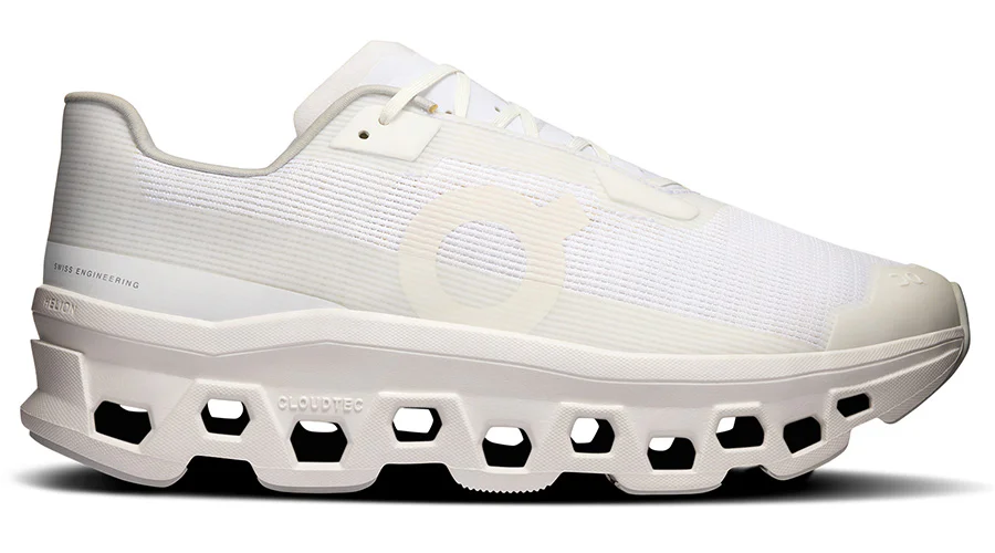On Cloudmonster Void White White