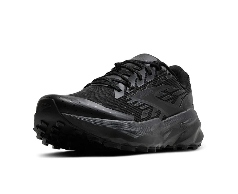 Brooks Cascadia 19 Black Black Ebony
