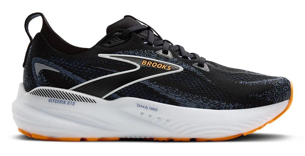 Brooks Glycerin GTS 22 Black Country Blue Orange Pop