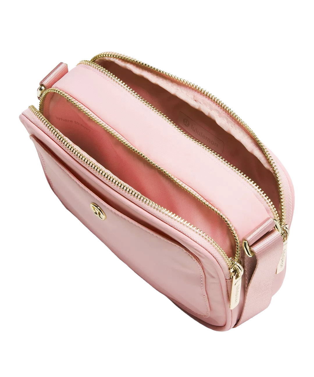 Lululemon Crossbody Camera Bag 2L Pink Haze