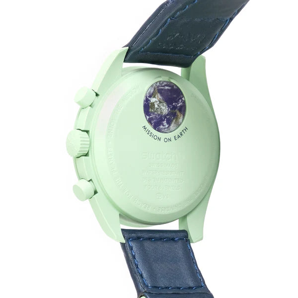 Swatch x Omega Bioceramic Moonswatch Mission to Earth