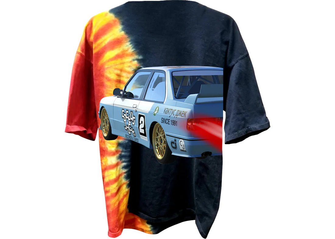 Cactus Jack By Travis Scott Jackboys Racing T-Shirt Tie-Dye