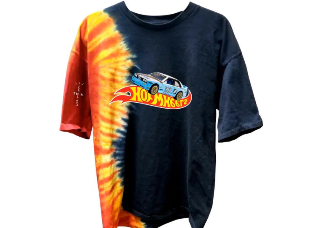 Cactus Jack By Travis Scott Jackboys Racing T-Shirt Tie-Dye