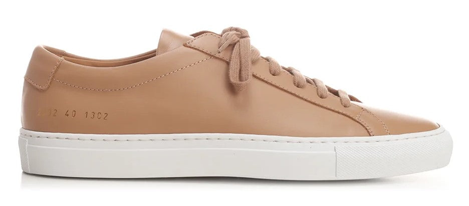 Common Projects Achilles Low White Sole Tan