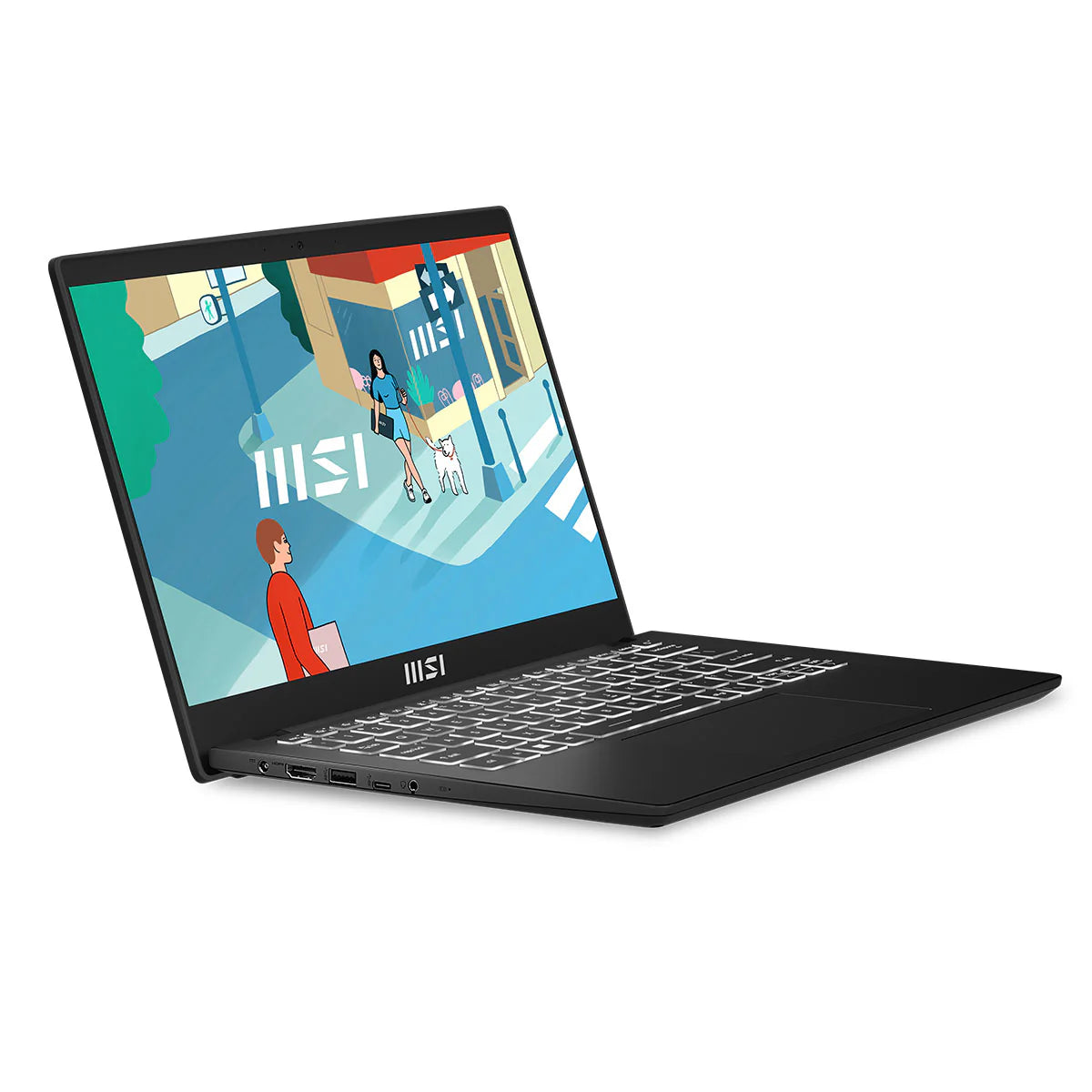 MSI Modern 15 B7M-277PH Laptop (Classic Black)