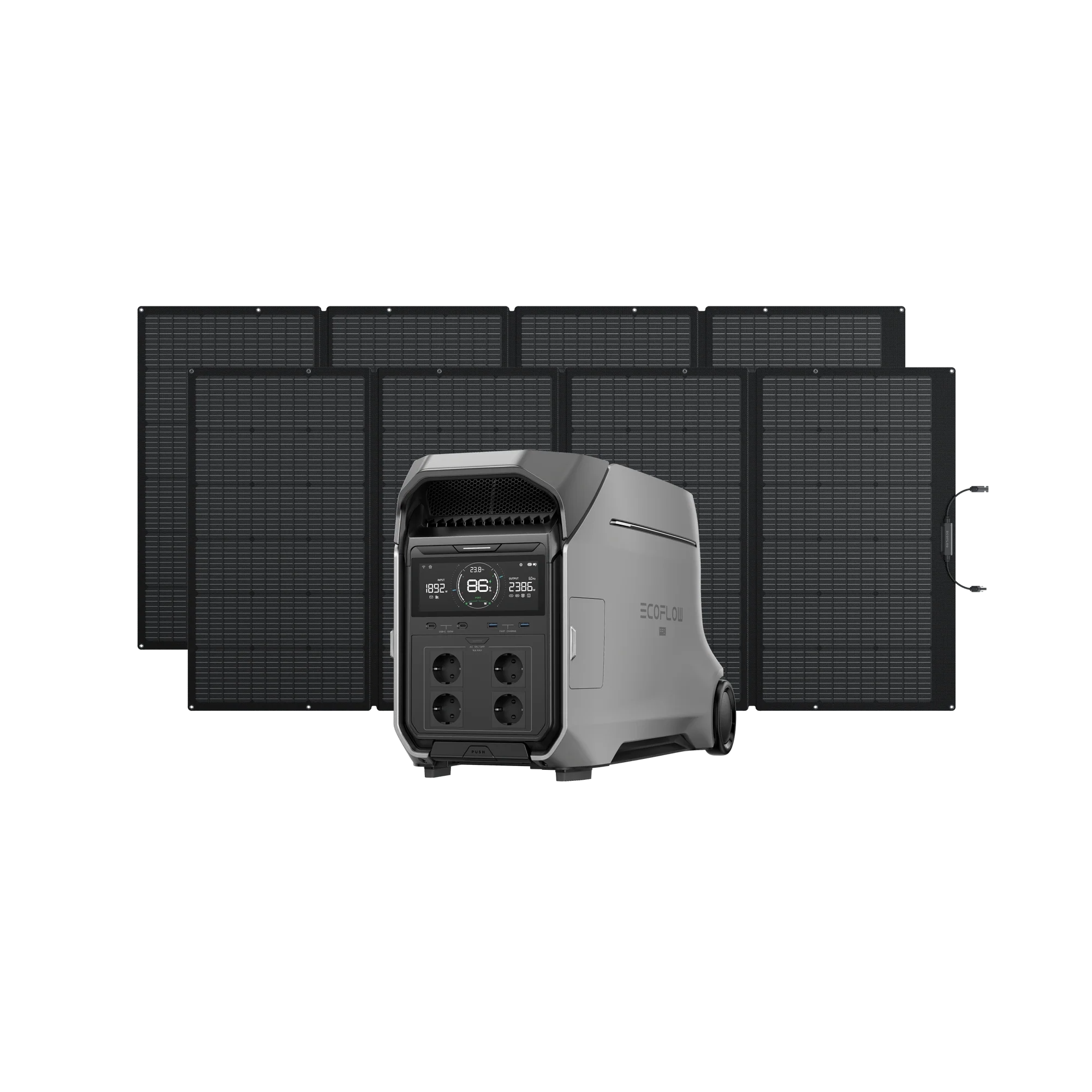 EcoFlow DELTA Pro 3 Solar Generator (PV400W)