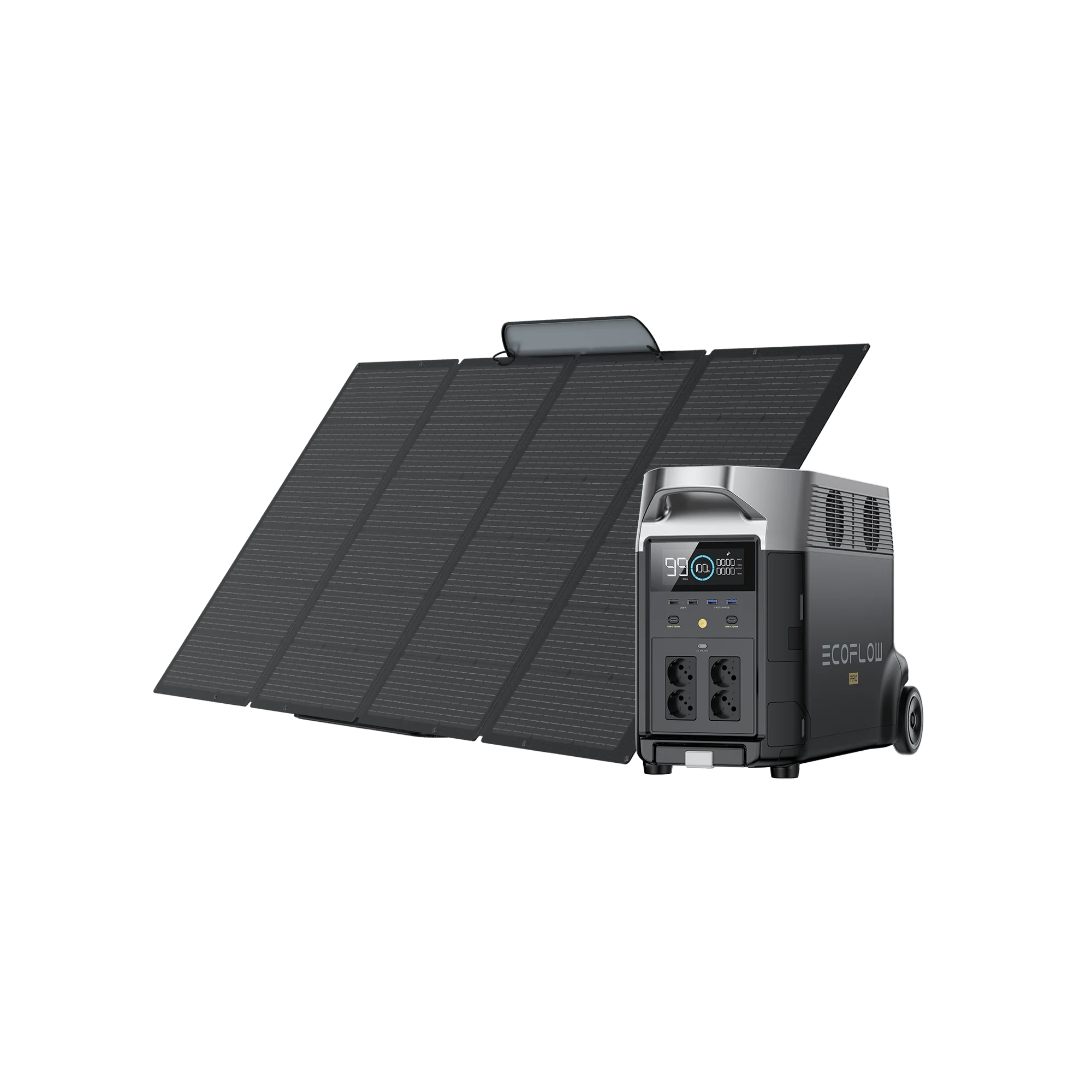 EcoFlow DELTA Pro Solar Generator (PV400W)