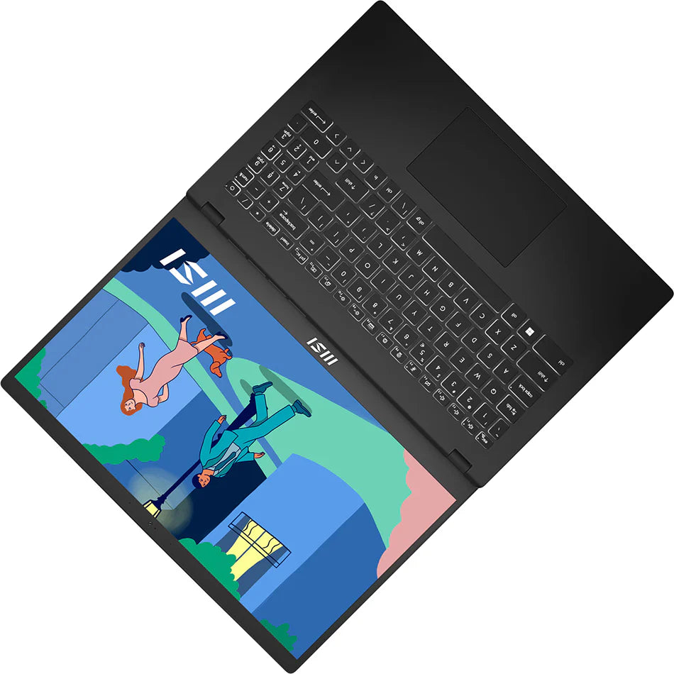 MSI Modern 14 C7M-287PH Laptop (Classic Black)