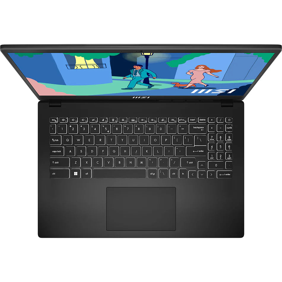 MSI Modern 14 C7M-287PH Laptop (Classic Black)