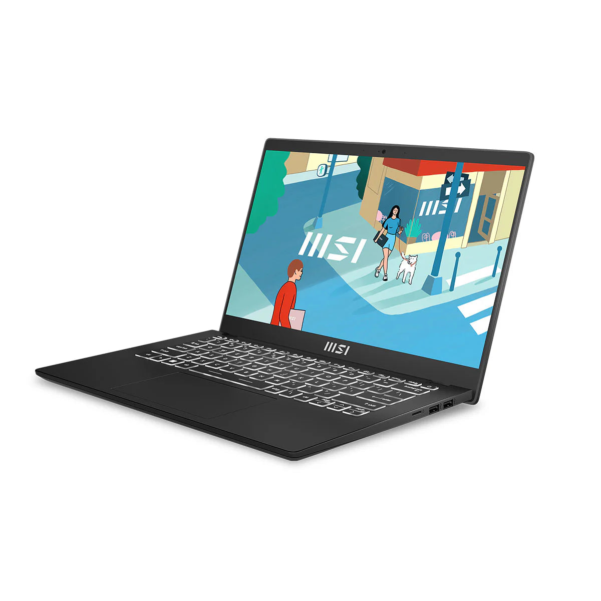 MSI Modern 15 B7M-277PH Laptop (Classic Black)