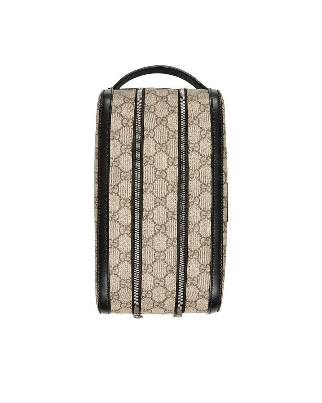 Gucci GG Supreme Double Zip Toiletry Case (Used)