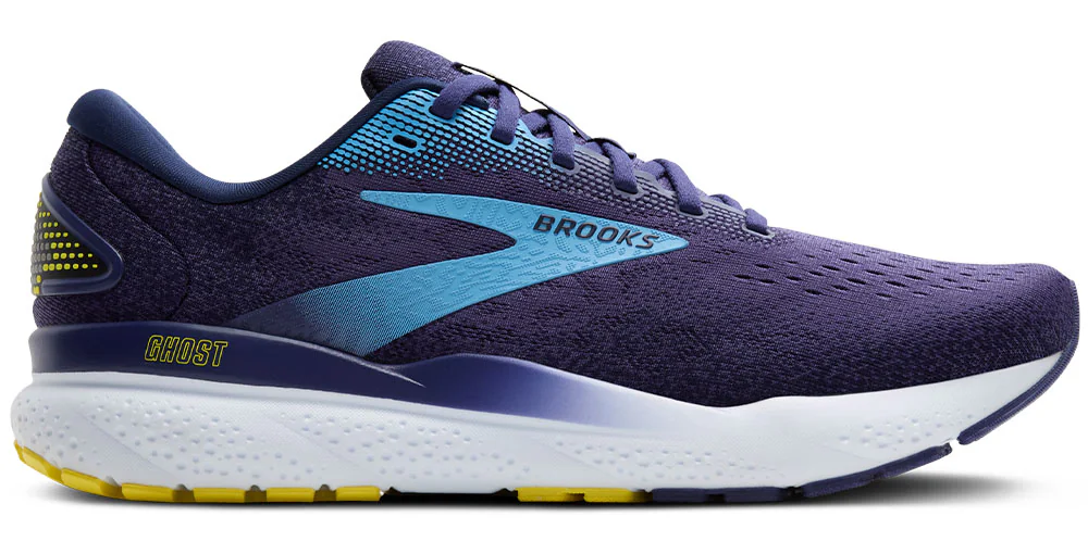 Brooks Ghost 16 Blue Bonnie Blue Yellow