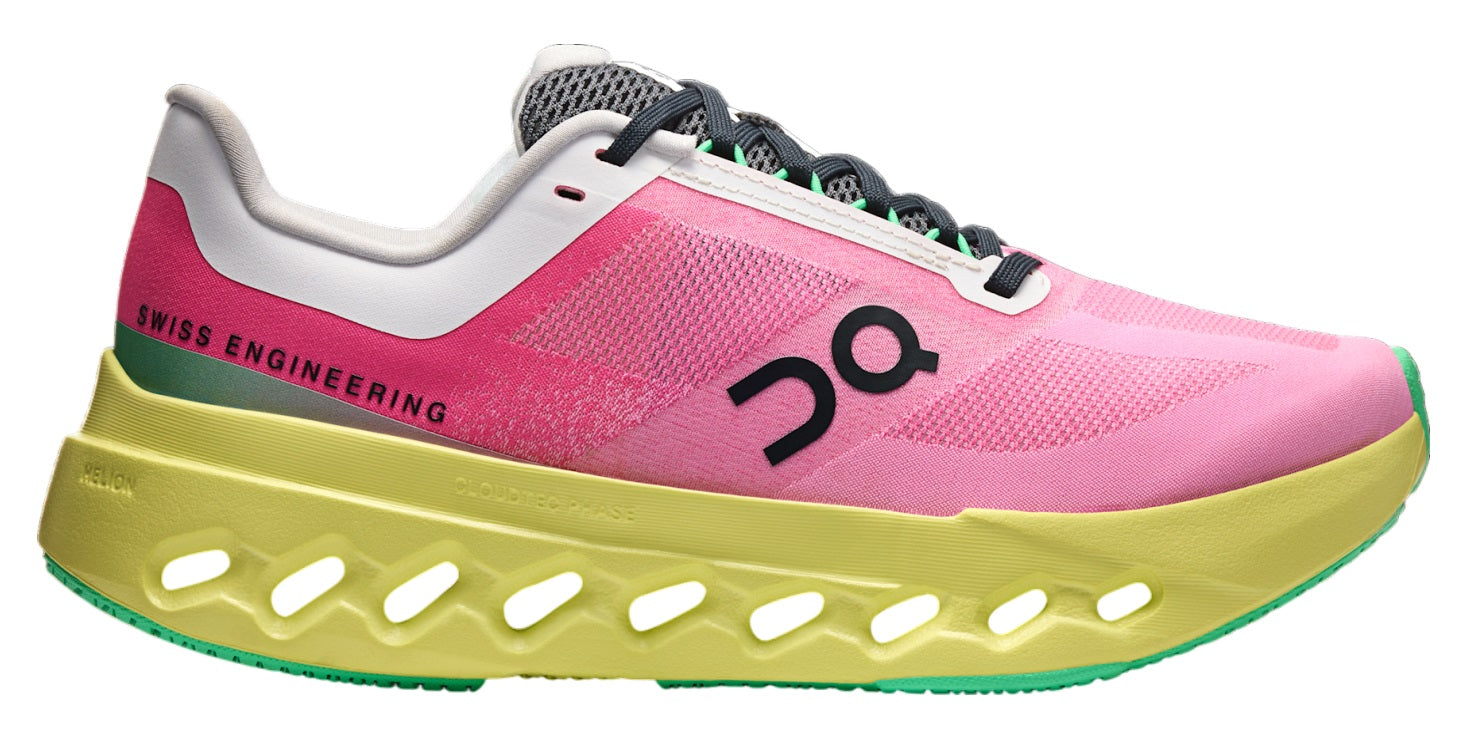 On Cloudsurfer Next Pink Limelight (W)