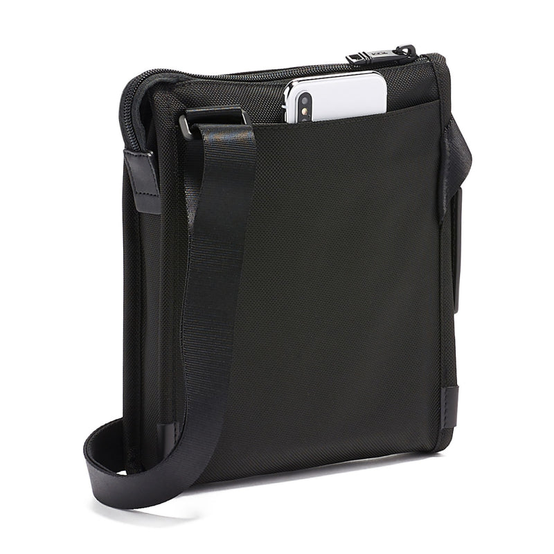 Tumi Alpha Pocket Crossbody Bag Small Black