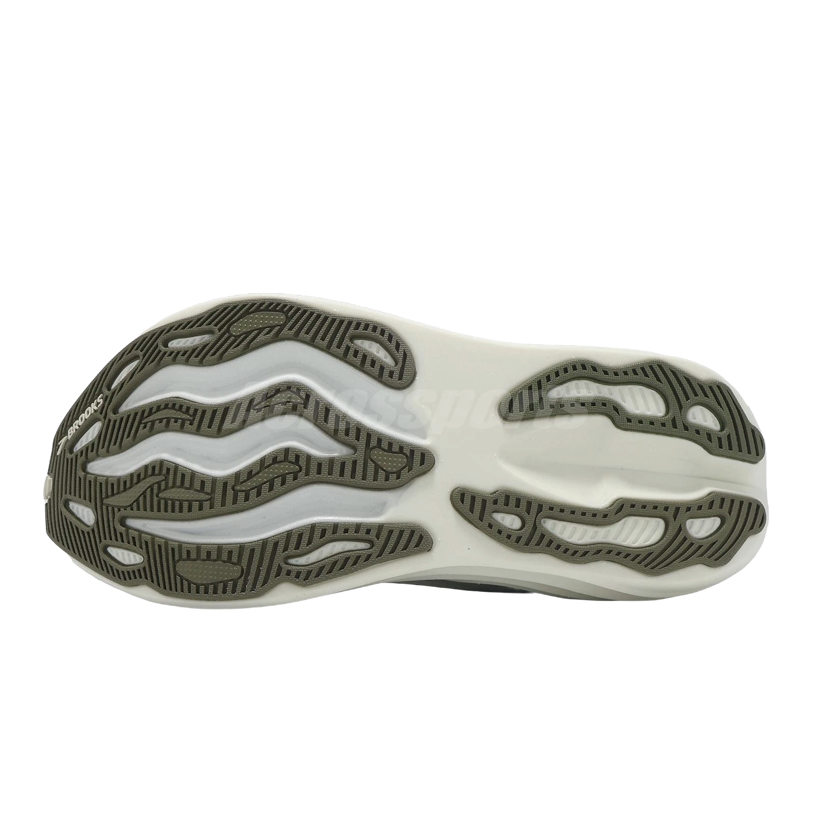 Brooks Glycerin Max Grey Dusty Olive Tea
