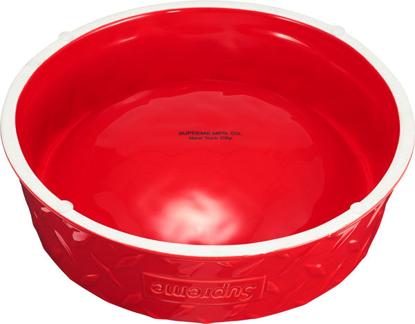 Supreme Diamond Plate Dog Bowl – Gotgoods
