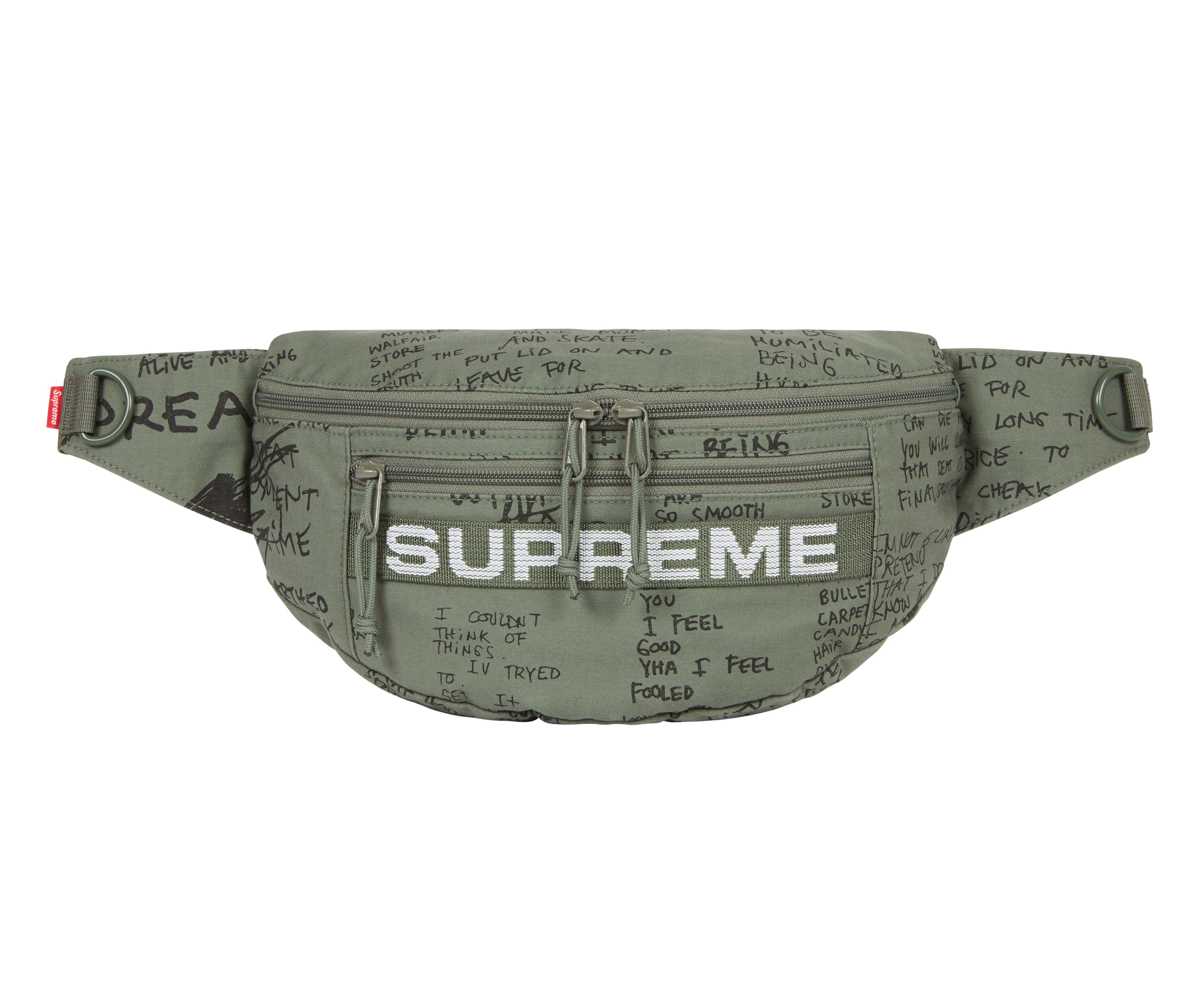 Supreme Field Waist Bag Olive Gonz
