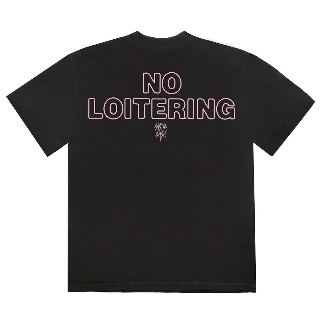 Cactus Jack By Travis Scott No Loitering T-Shirt Black