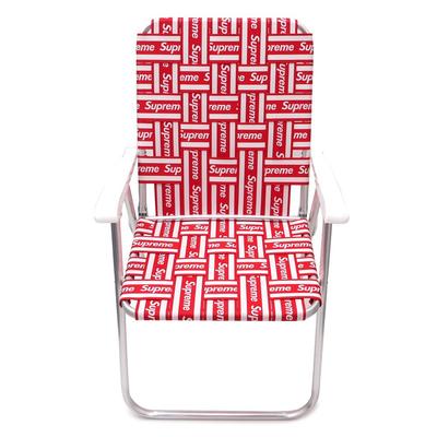 Supreme Lawn Chair Red