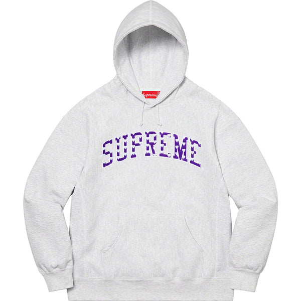 Supreme Hearts Arc Hooded Sweatshirt Ash Grey – Gotgoods