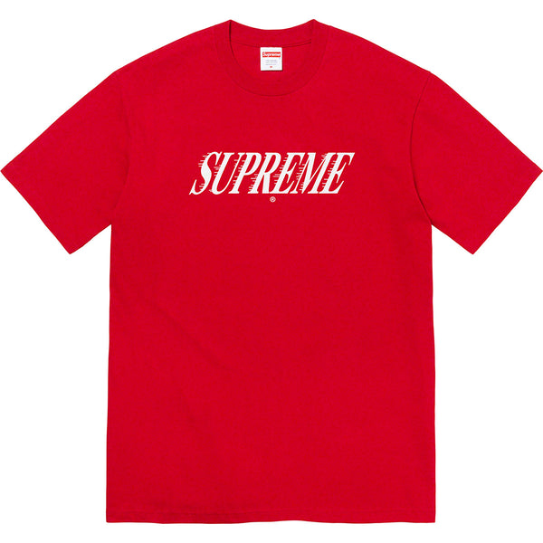 Supreme shop tee store red