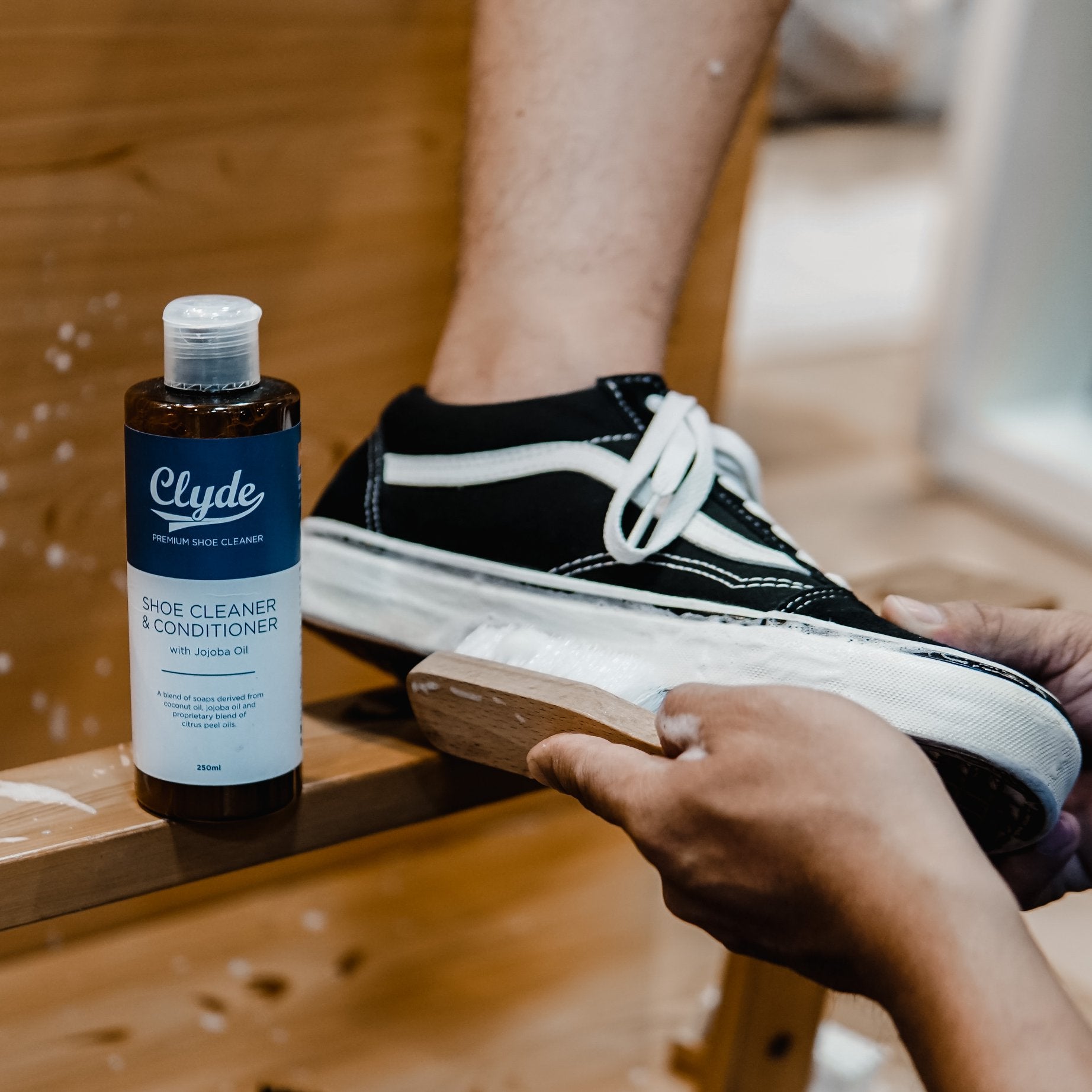 Clyde Premium Shoe Cleaner (250ml)