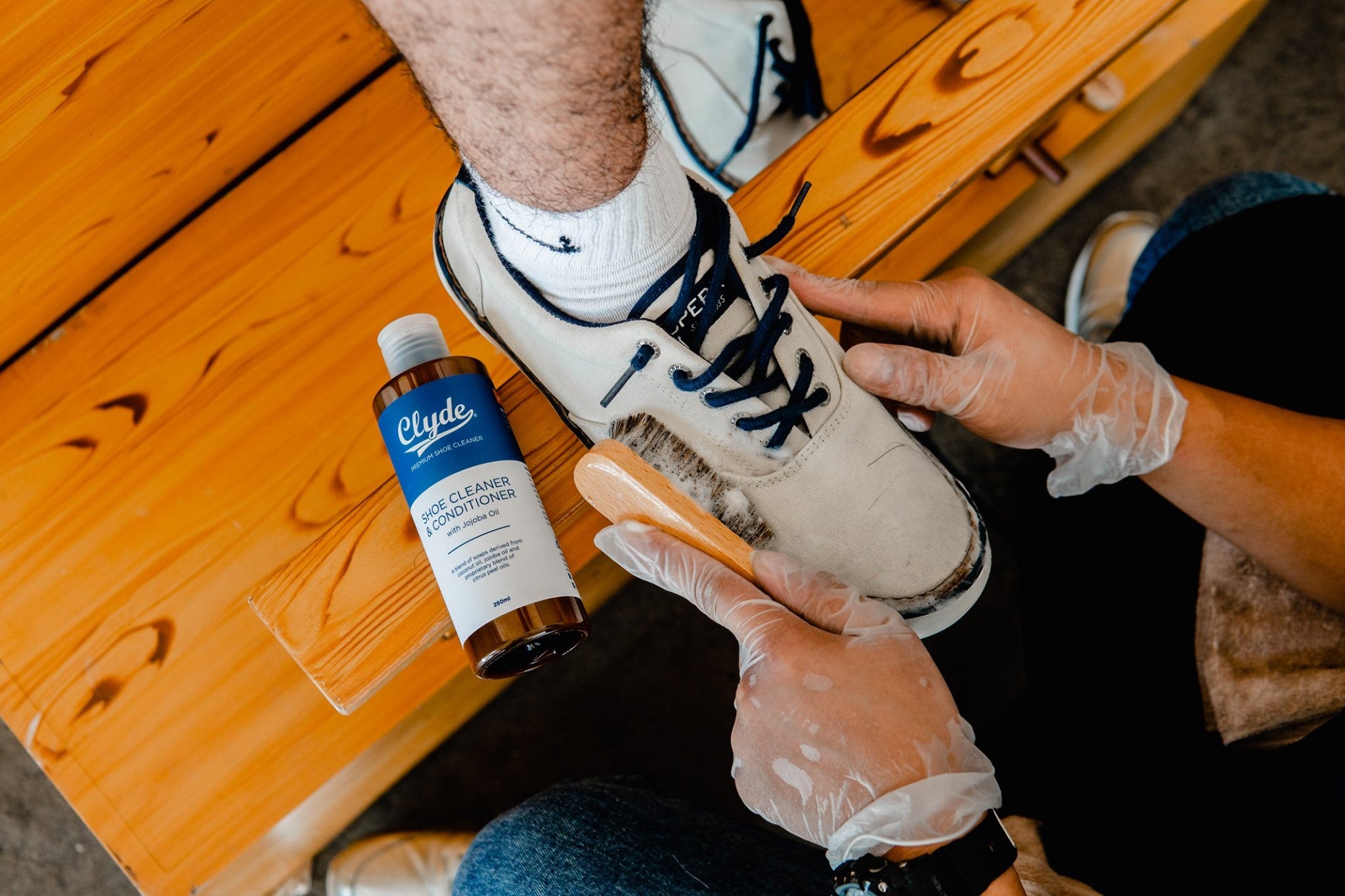 Clyde Premium Shoe Cleaner (250ml)