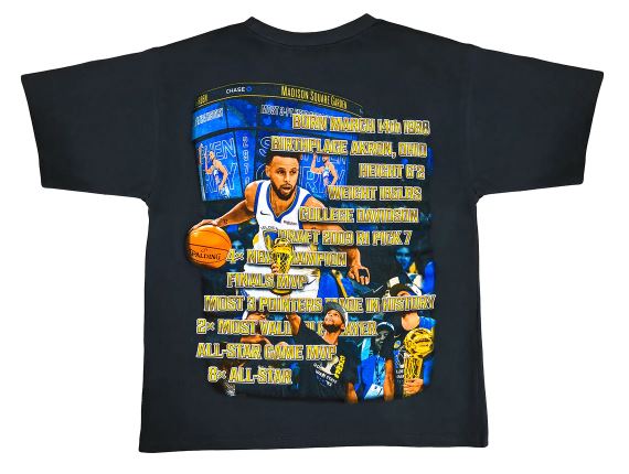 Marino Morwood Steph Curry Black Tee