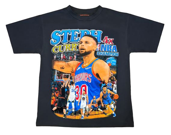 Marino Morwood Steph Curry Black Tee