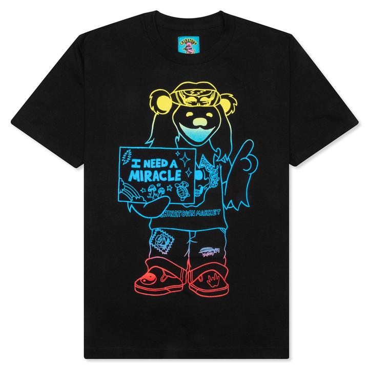Chinatown market x grateful dead miracle hippie gradient tee black