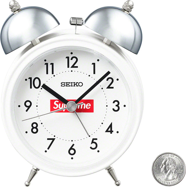 Supreme Seiko Alarm Clock White – Gotgoods