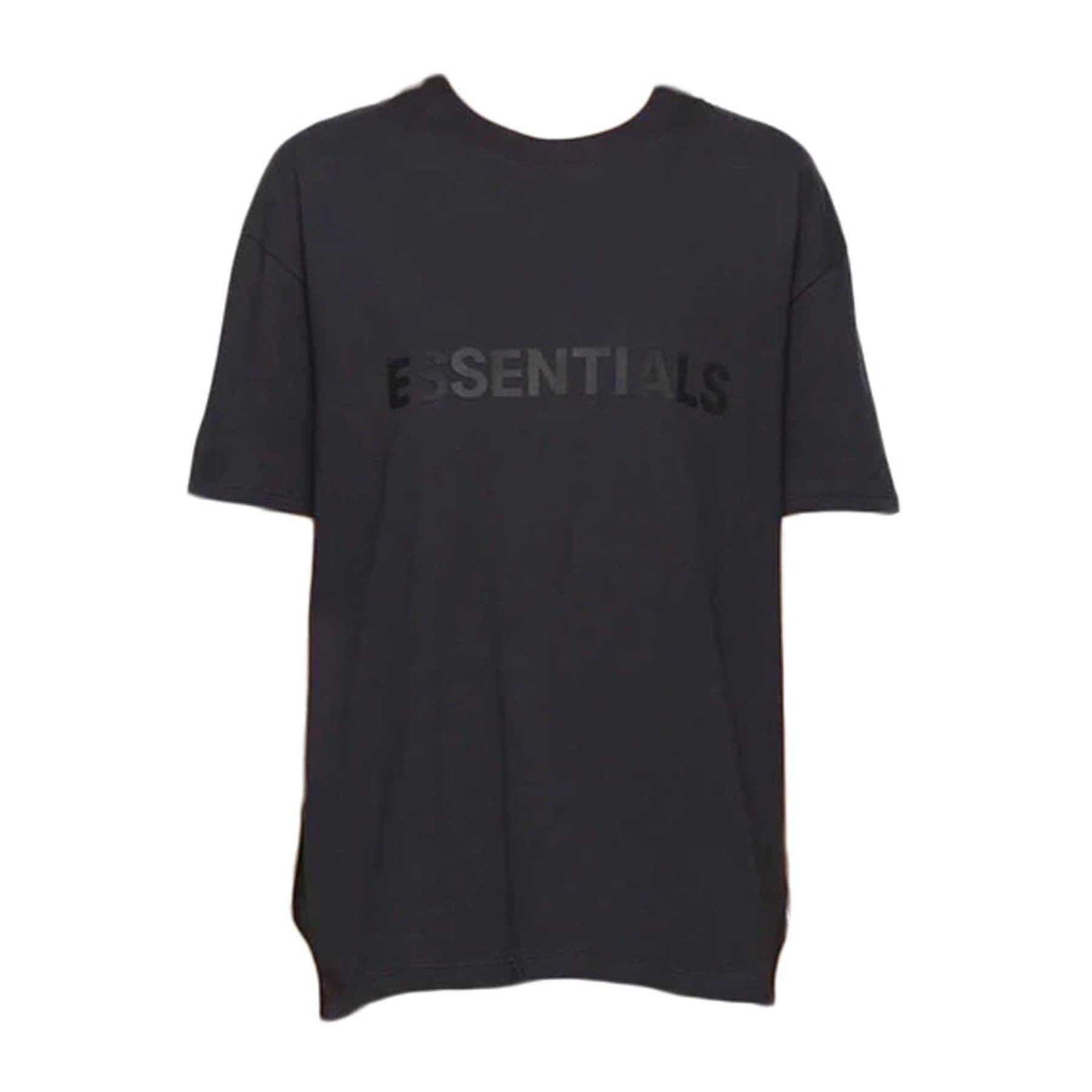 Fear Of God Essentials x Ssense Boxy T-Shirt Applique Logo Dark Navy