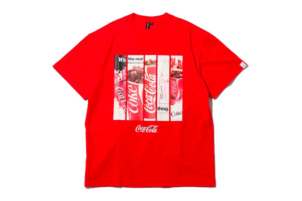 Coca-Cola By Atmos Lab Panel Tee Red