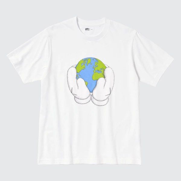 Kaws x Uniqlo PEACE FOR ALL tee