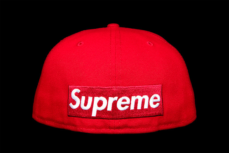 Supreme Reverse Box Logo New Era Red