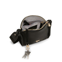 Tumi Voyageur Marin Mini Crossbody Bag Black Gold