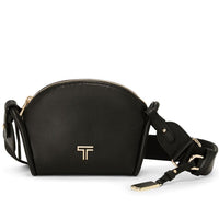 Tumi Voyageur Marin Mini Crossbody Bag Black Gold