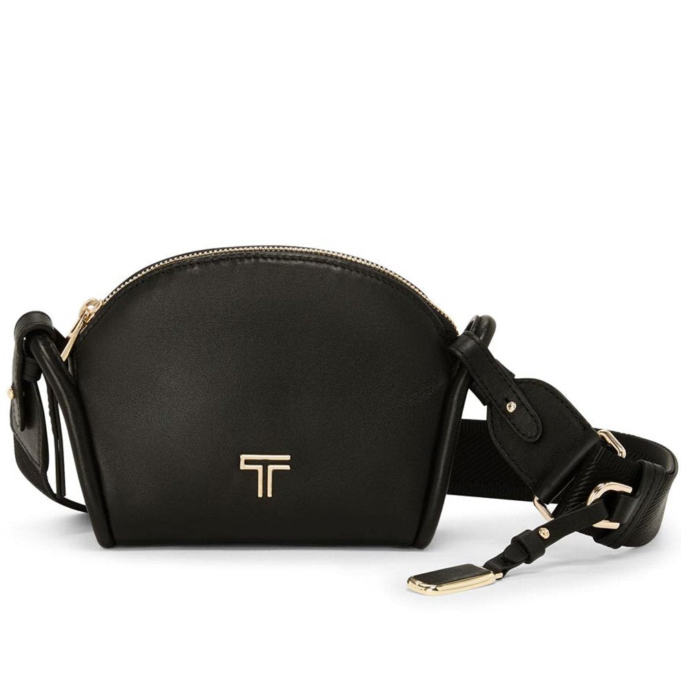 Tumi Voyageur Marin Mini Crossbody Bag Black Gold