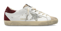 Golden Goose Super-Star Boardeaux Silver Glitter (W)