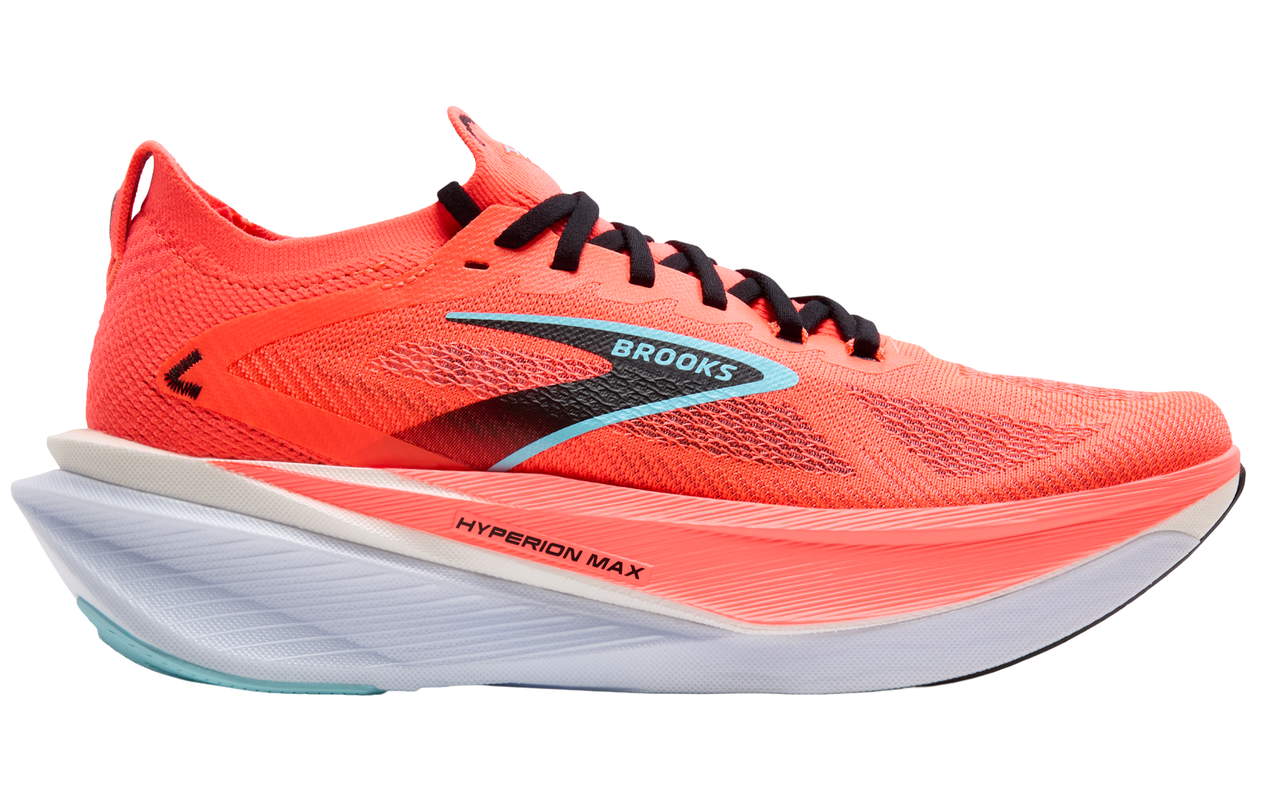 Brooks Hyperion Max 3 Fiery Coral Black Atomizer