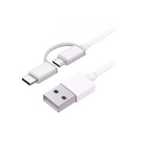 Mi 2 in 1 USB Cable Micro USB to Type-C