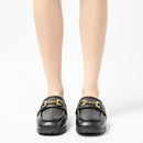 Gucci Horsebit Leather Mule Black