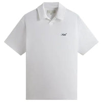 Kith Micro Waffle Drew Polo White