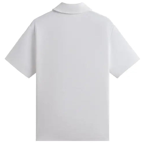 Kith Micro Waffle Drew Polo White