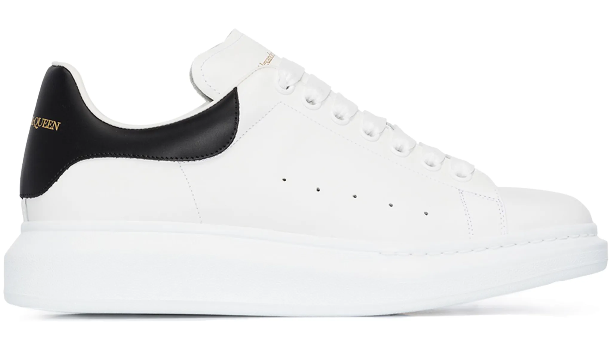 Alexander McQueen Oversized White Black Ash Grey